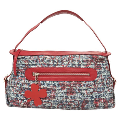 Chanel Blue Tweed Clover