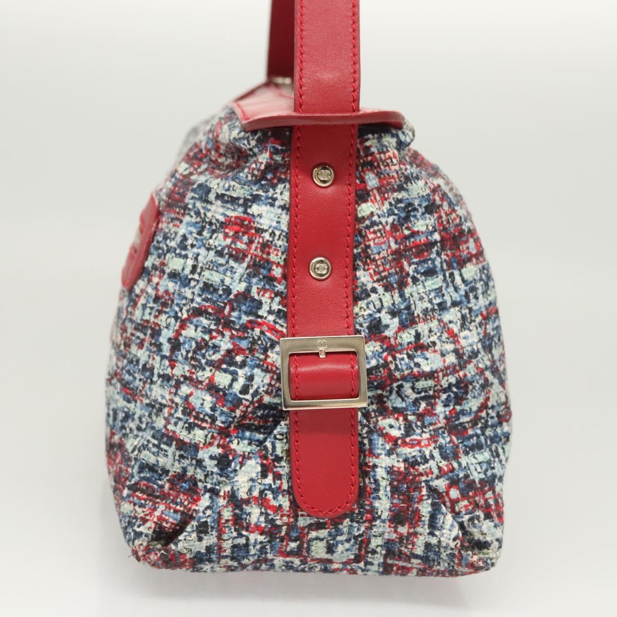 Chanel Blue Tweed Clover