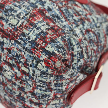 Chanel Blue Tweed Clover