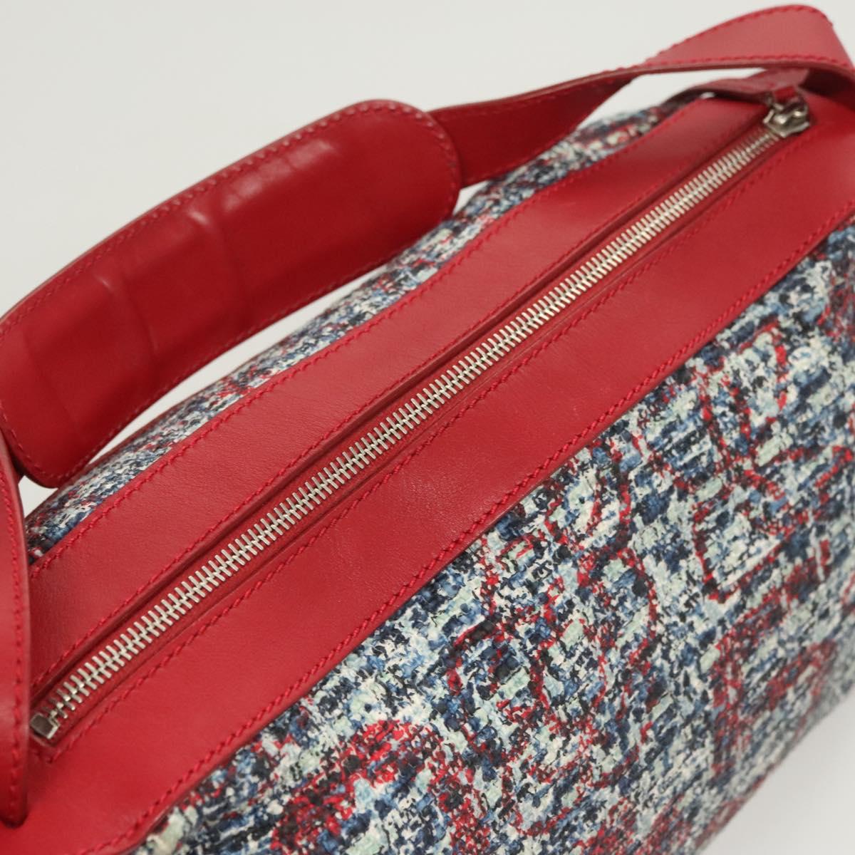 Chanel Blue Tweed Clover