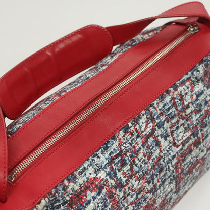 Chanel Blue Tweed Clover