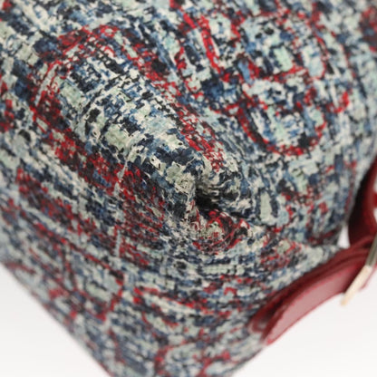 Chanel Blue Tweed Clover