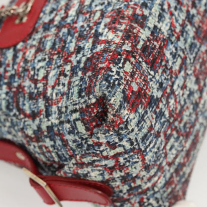Chanel Blue Tweed Clover