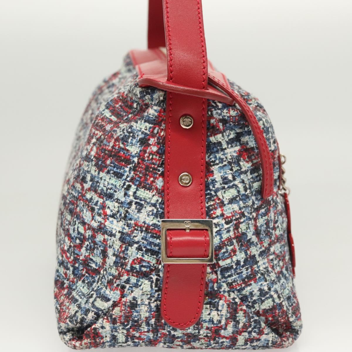 Chanel Blue Tweed Clover