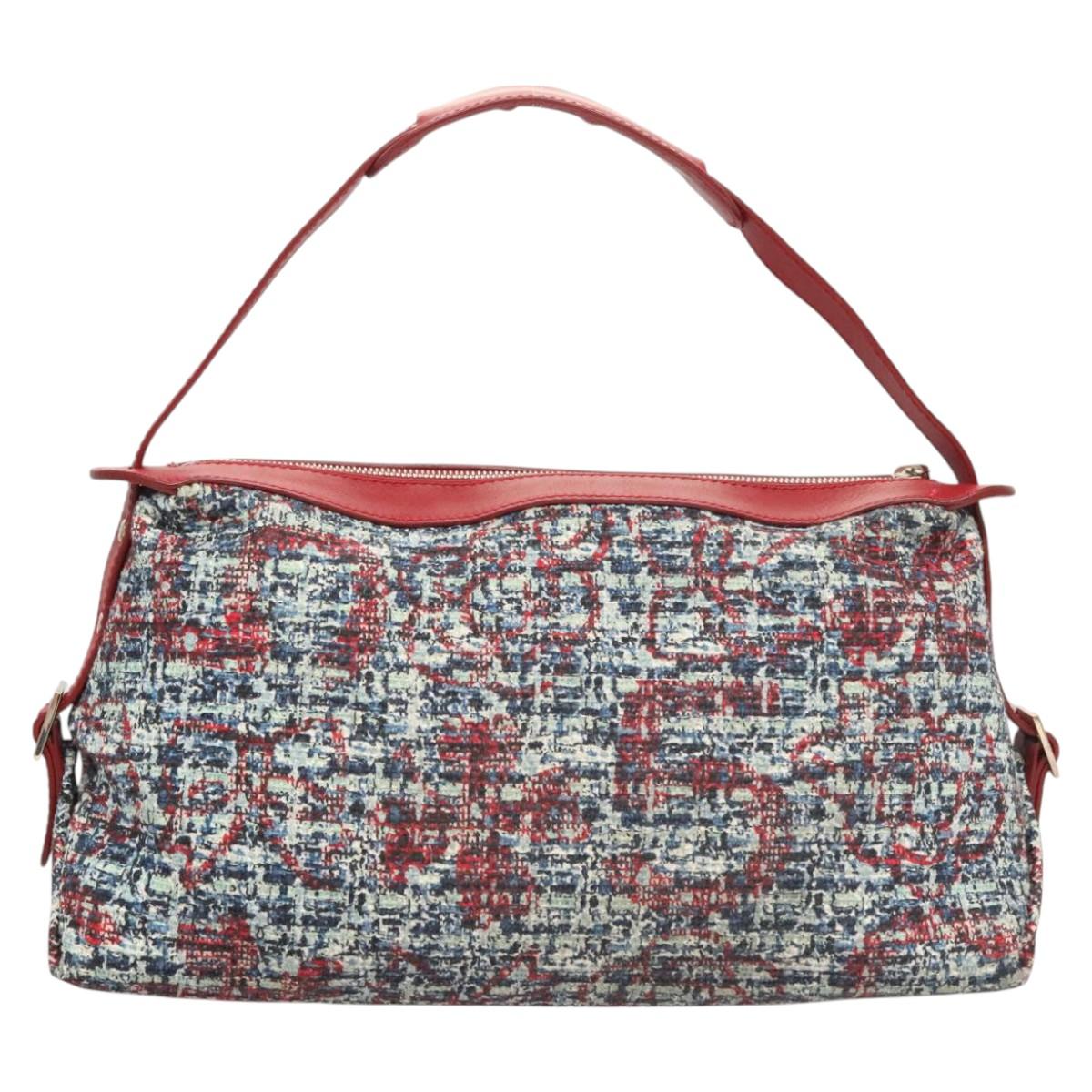 Chanel Blue Tweed Clover