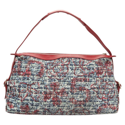 Chanel Blue Tweed Clover