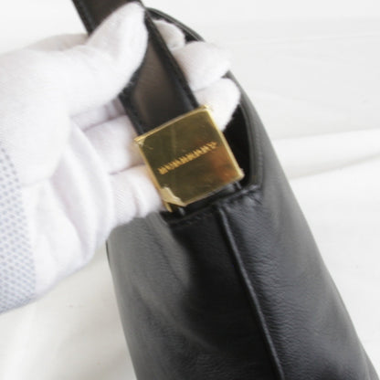 Burberry Black Leather Shoulder
