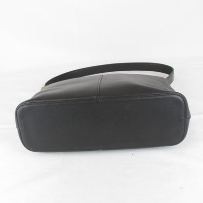 Burberry Black Leather Shoulder