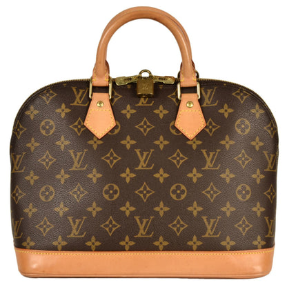 Louis Vuitton Brown Canvas Alma