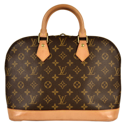 Louis Vuitton Brown Canvas Alma