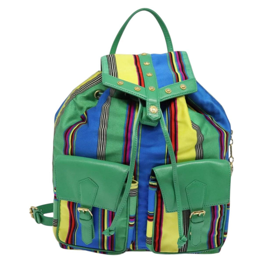Versace Multi Nylon Backpack