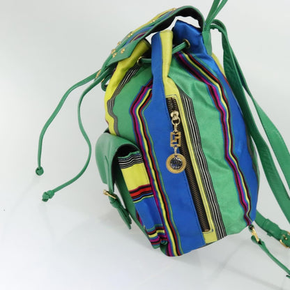 Versace Multi Nylon Backpack