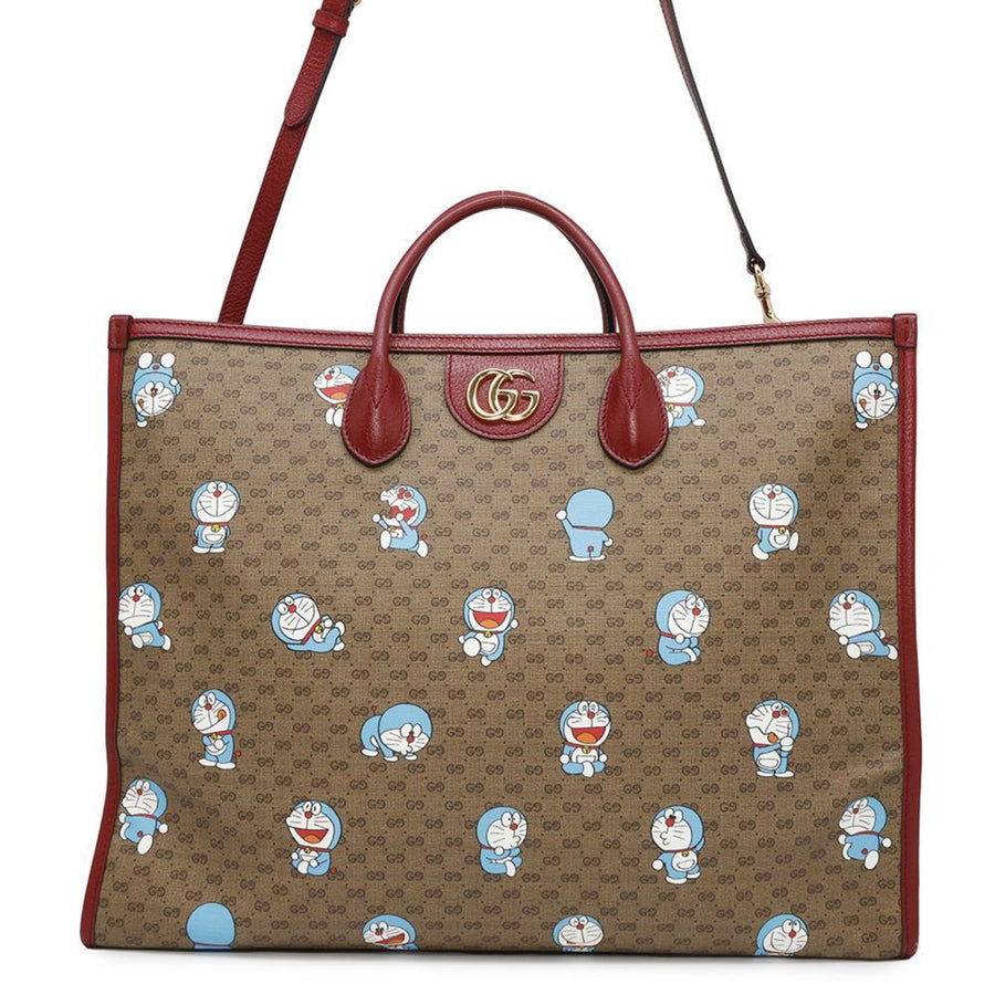Gucci Brown Canvas Gg Supreme