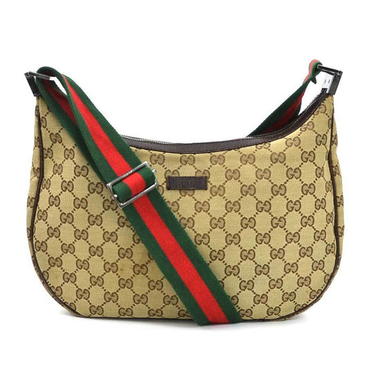 Gucci Brown Canvas Ophidia