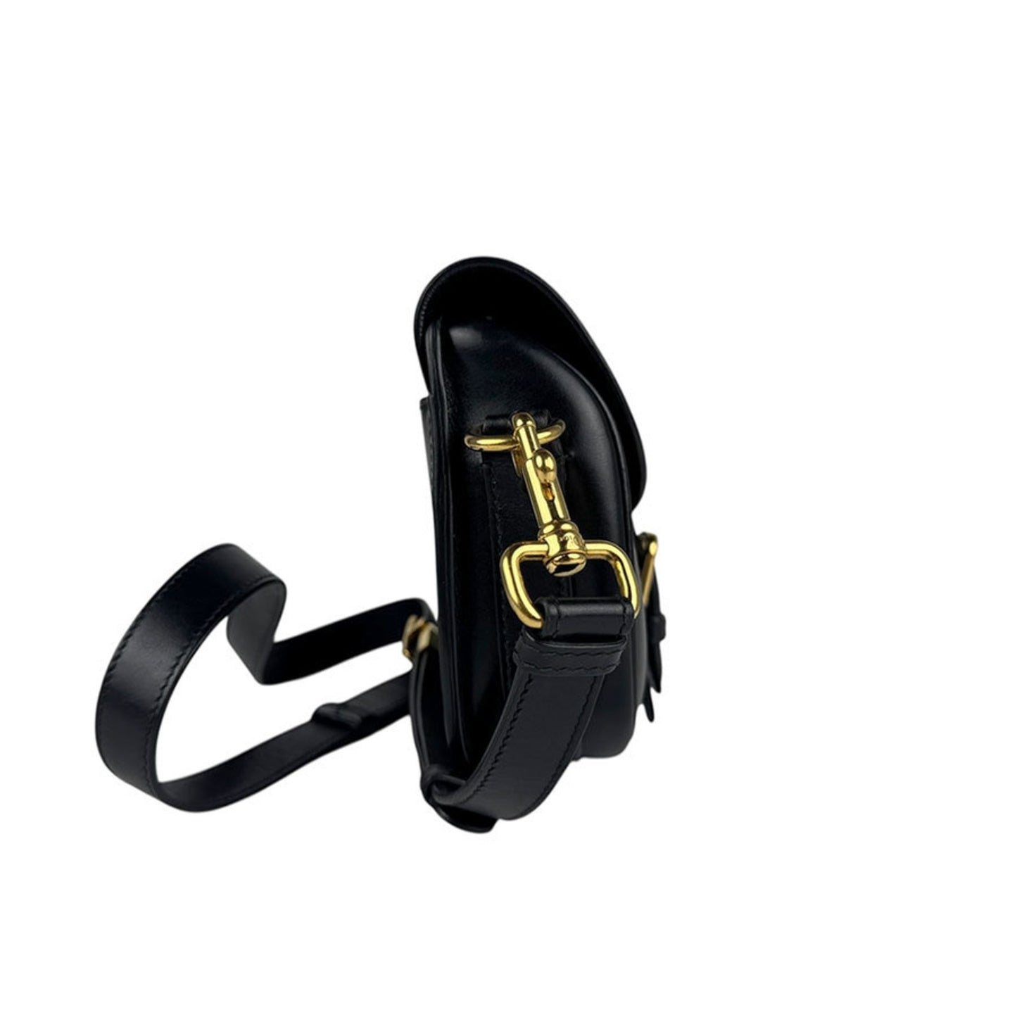Dior Black Leather Bobby Medium