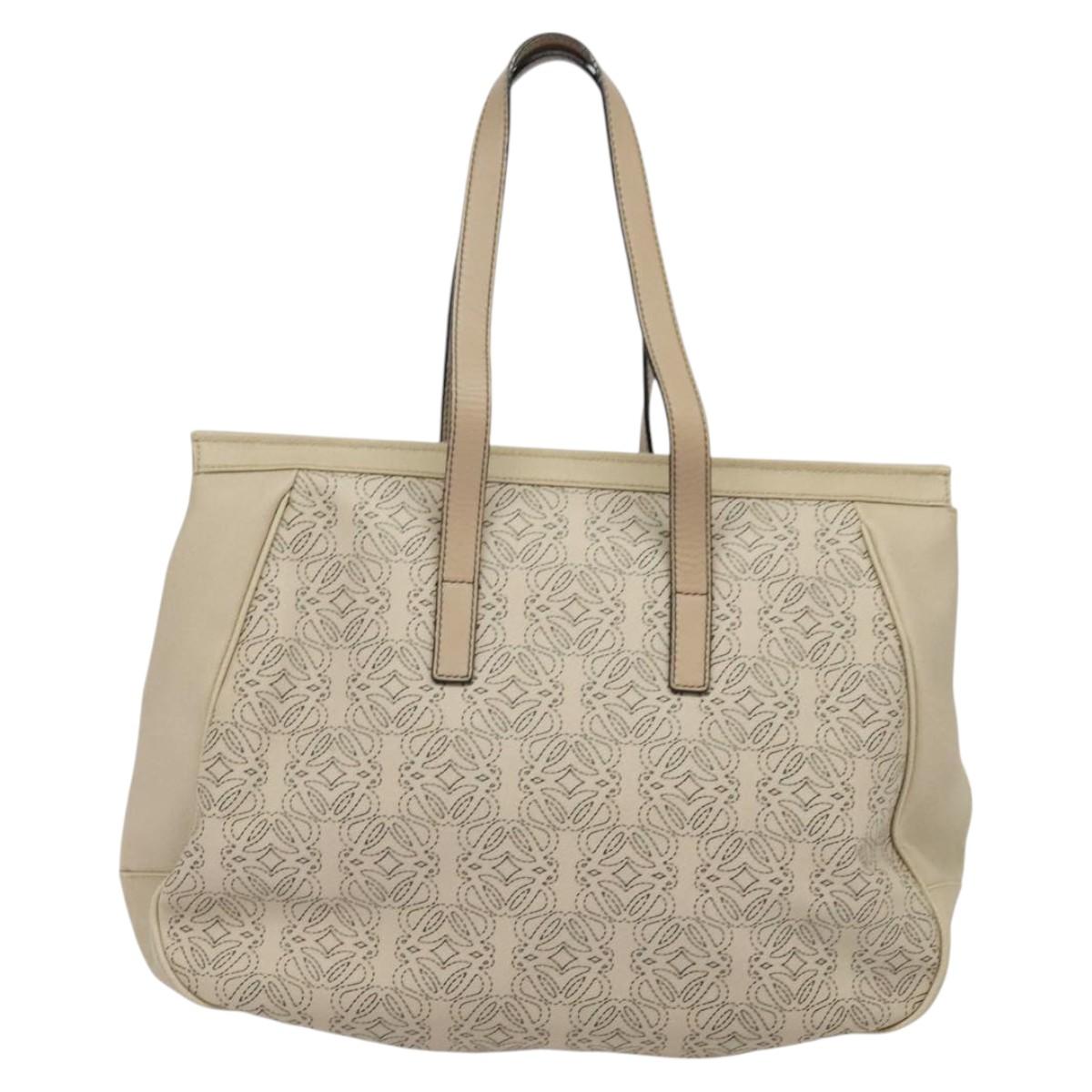 Loewe Brown Canvas Anagram