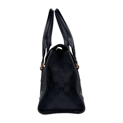 Gucci Black Canvas Gg Canvas