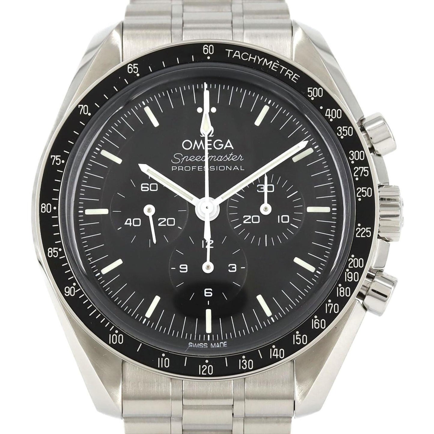 Omega Black Steel Speedmaster