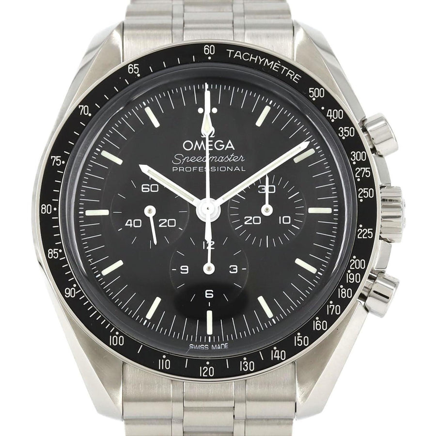 Omega Black Steel Speedmaster