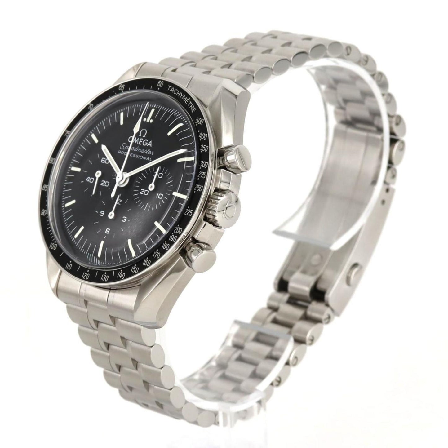 Omega Black Steel Speedmaster