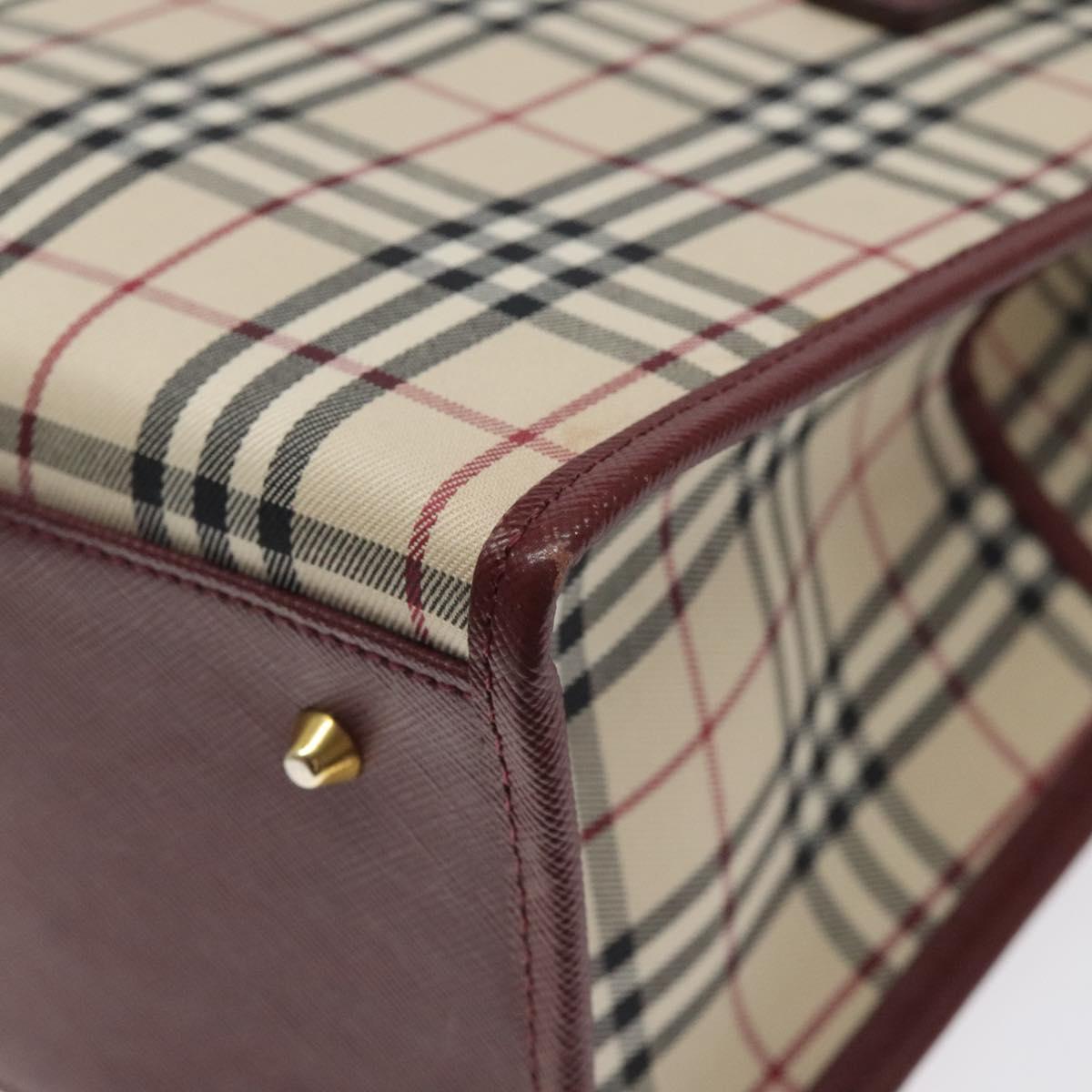 Burberry Brown Canvas Nova Check