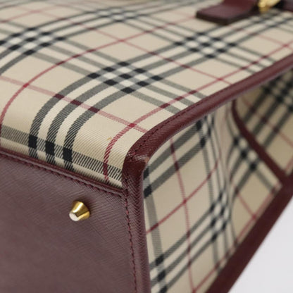 Burberry Brown Canvas Nova Check