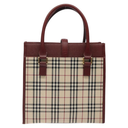 Burberry Brown Canvas Nova Check