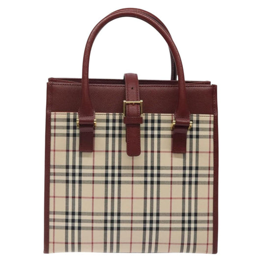 Burberry Brown Canvas Nova Check