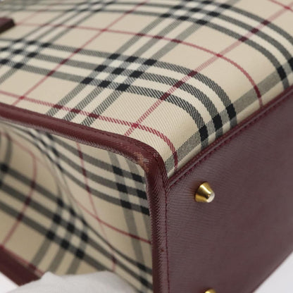 Burberry Brown Canvas Nova Check