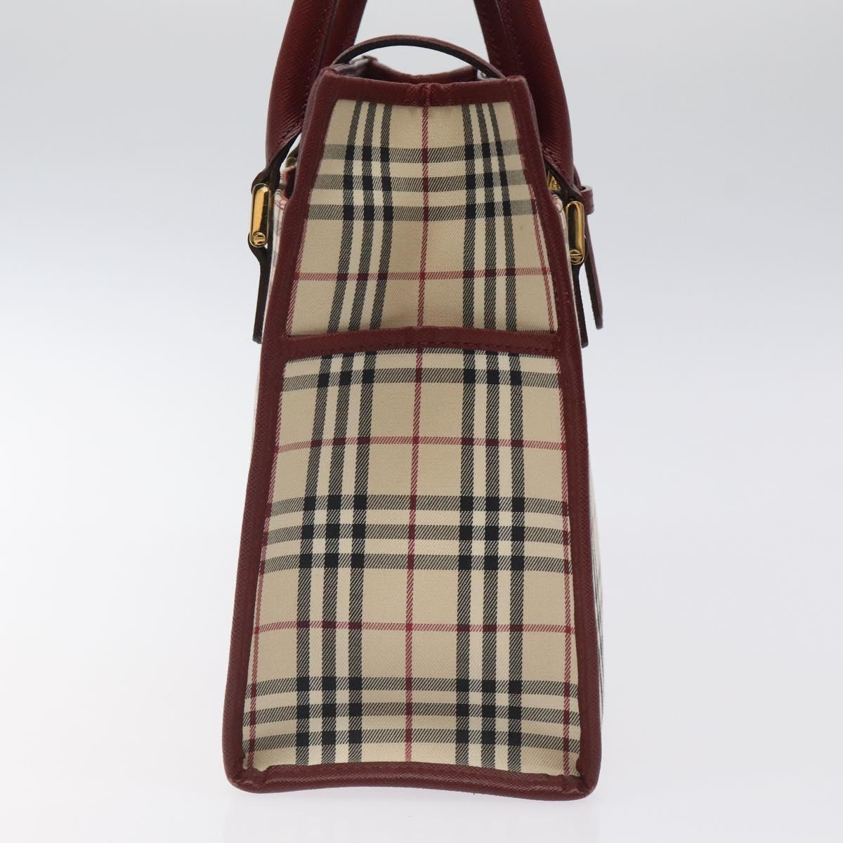 Burberry Brown Canvas Nova Check