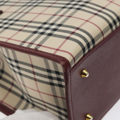 Burberry Brown Canvas Nova Check