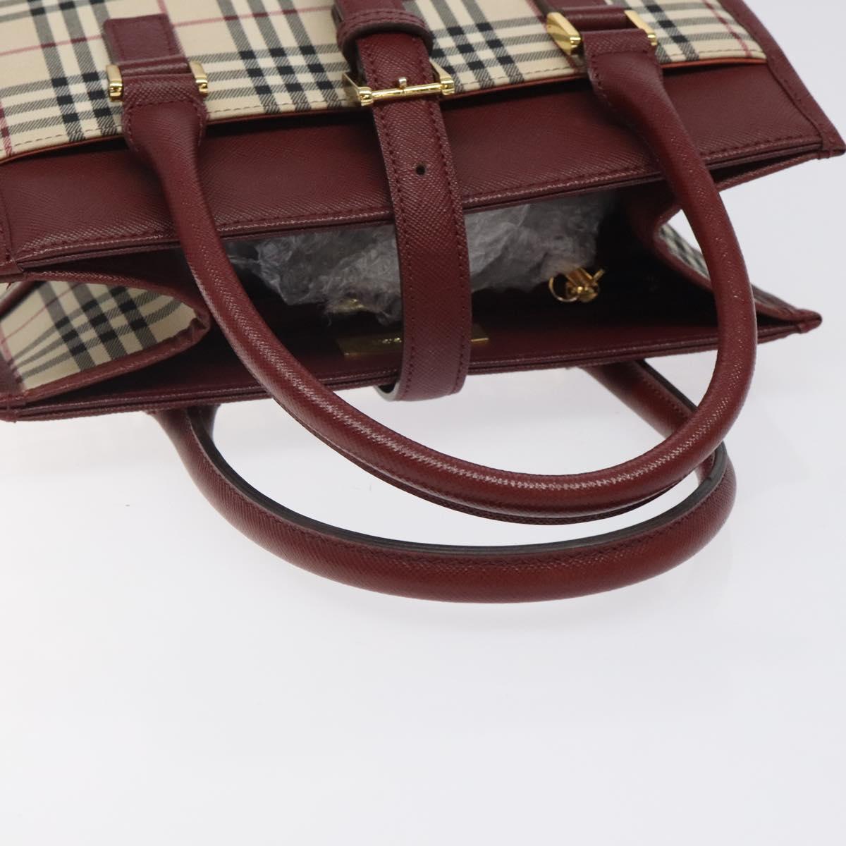 Burberry Brown Canvas Nova Check