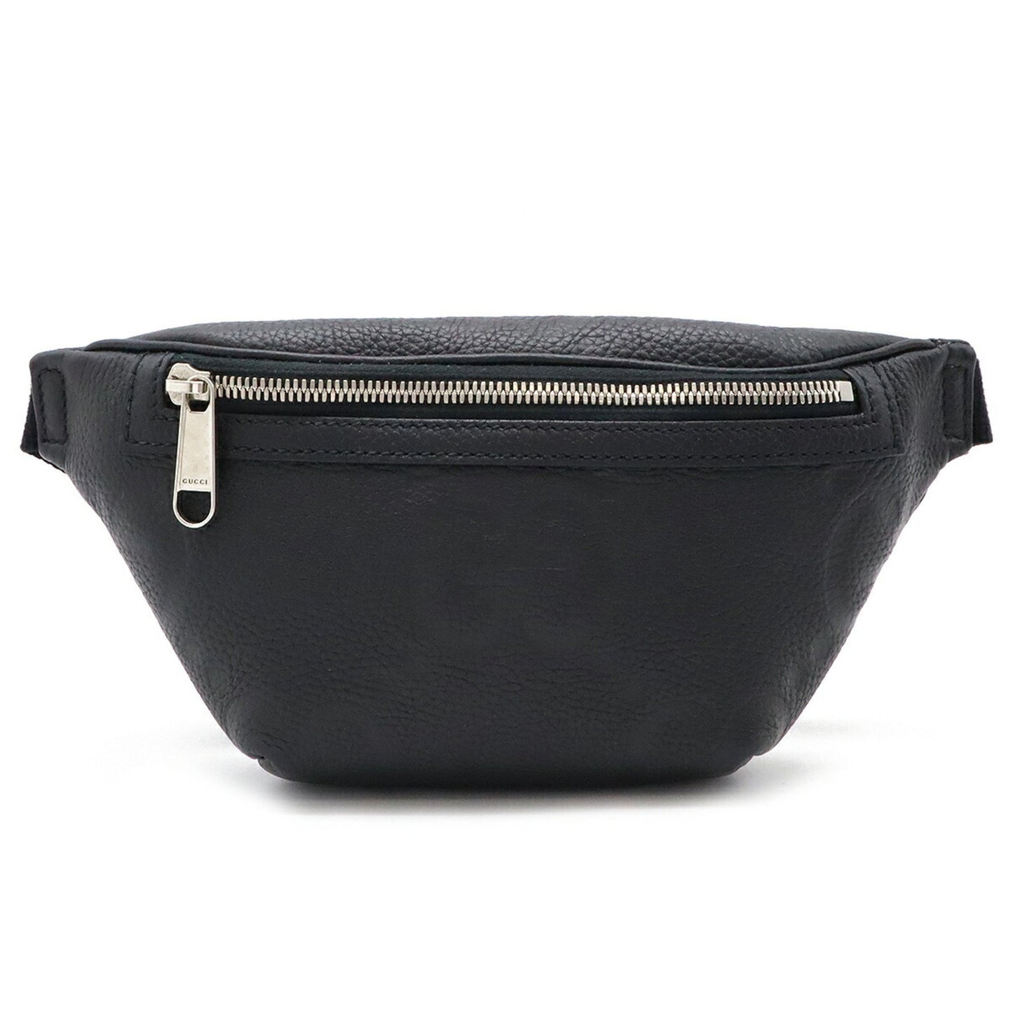 Gucci Black Leather Gg Jumbo