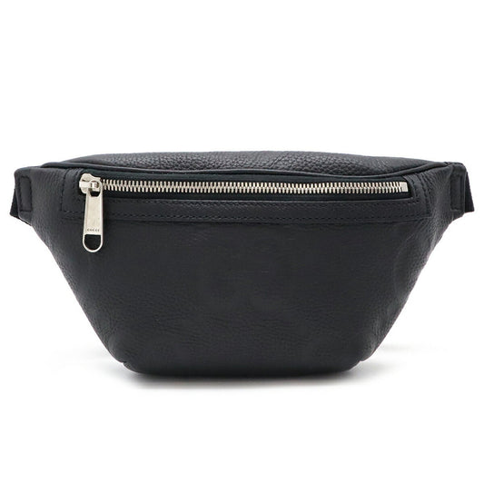 Gucci Black Leather Gg Jumbo