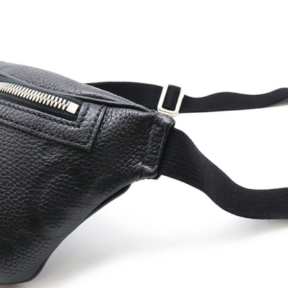 Gucci Black Leather Gg Jumbo