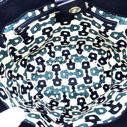 Gucci Black Leather Abbey