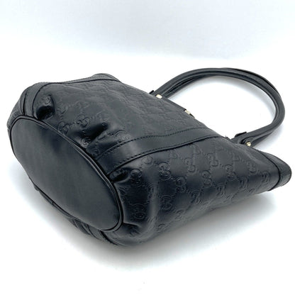 Gucci Black Leather Abbey