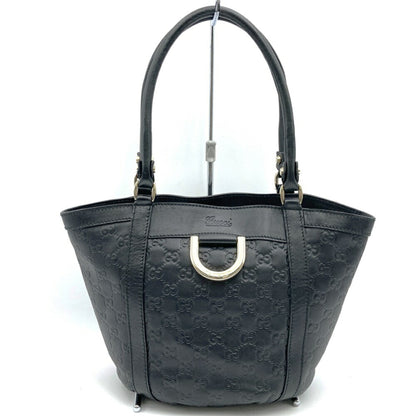 Gucci Black Leather Abbey