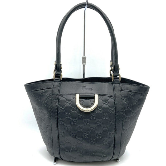 Gucci Black Leather Abbey