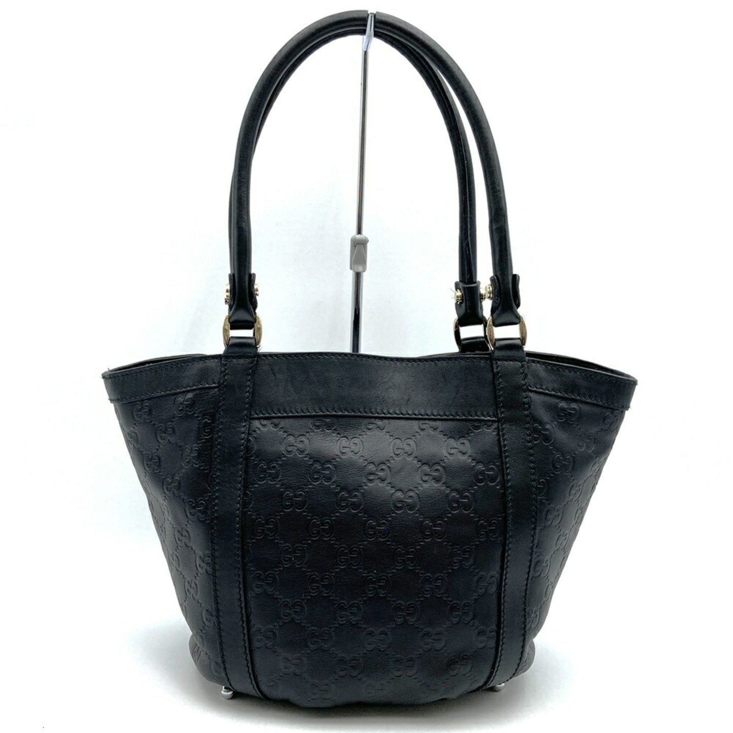 Gucci Black Leather Abbey