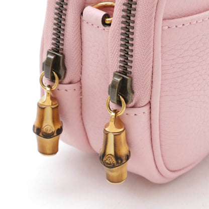 Gucci Pink Leather Gg Marmont