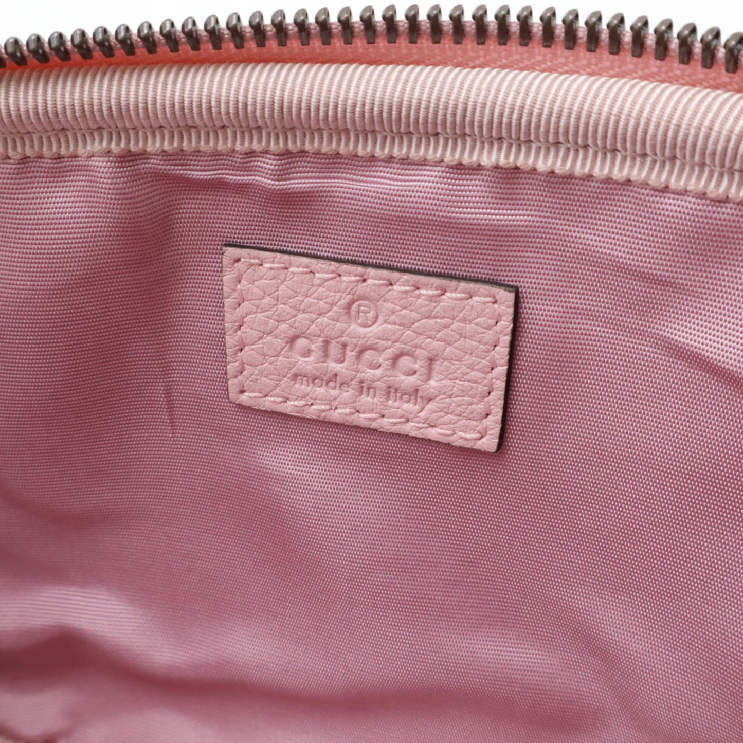 Gucci Pink Leather Gg Marmont