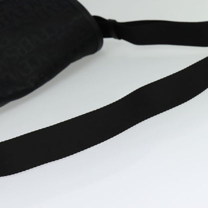 Versace Black Canvas Shoulder