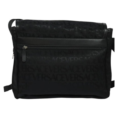 Versace Black Canvas Shoulder