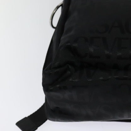 Versace Black Canvas Shoulder