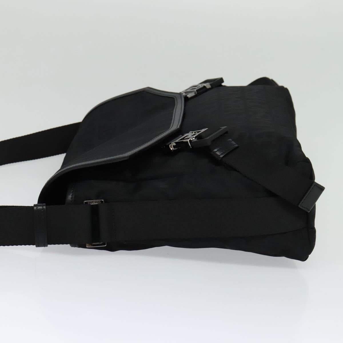 Versace Black Canvas Shoulder