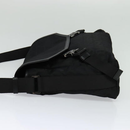 Versace Black Canvas Shoulder