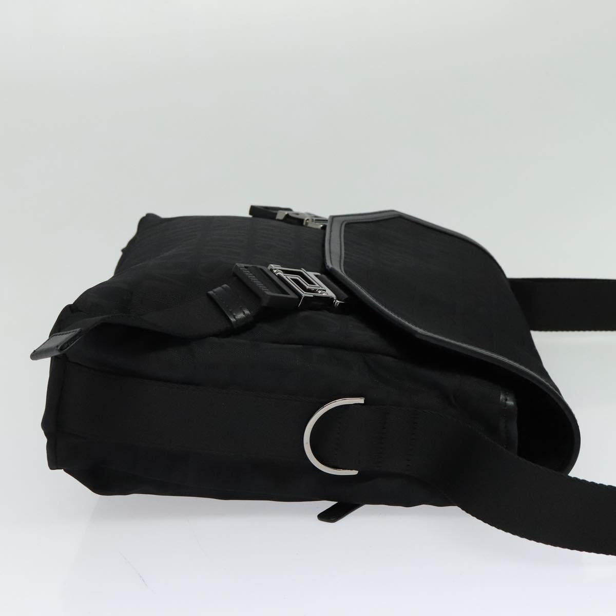 Versace Black Canvas Shoulder