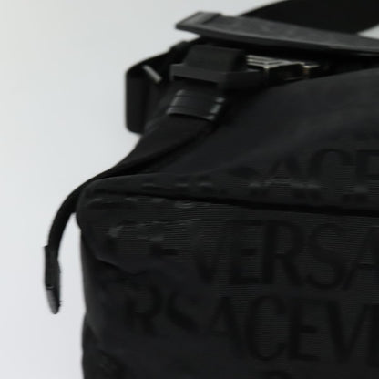 Versace Black Canvas Shoulder