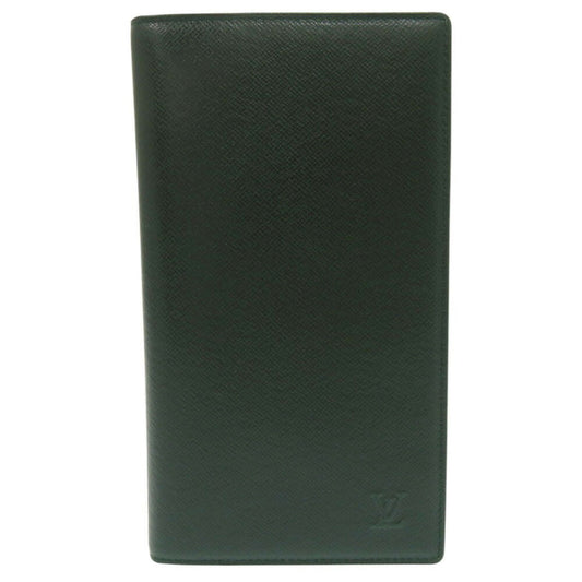 Louis Vuitton Green Leather Porte Carte Credit